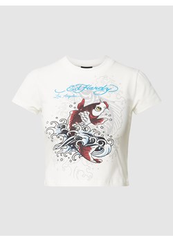 T-shirt krótki z okrągłym dekoltem model ‘KOI WAVE’ ze sklepu Peek&Cloppenburg  w kategorii Bluzki damskie - zdjęcie 158609406