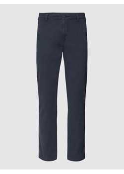 Spodnie materiałowe o kroju tapered fit z wpuszczanymi kieszeniami w stylu francuskim ze sklepu Peek&Cloppenburg  w kategorii Spodnie męskie - zdjęcie 158620776