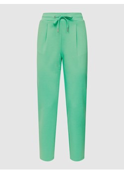 Spodnie z zakładkami w pasie i tunelem model ‘RIZET’ ze sklepu Peek&Cloppenburg  w kategorii Spodnie damskie - zdjęcie 158626478