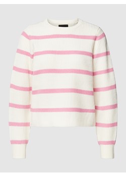 Sweter z dzianiny w paski ze sklepu Peek&Cloppenburg  w kategorii Swetry damskie - zdjęcie 158632807