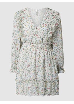 Sukienka mini z falbanami model ‘Dina’ ze sklepu Peek&Cloppenburg  w kategorii Sukienki - zdjęcie 158633719