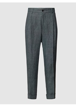 Spodnie do garnituru o kroju oversized fit z fakturowanym wzorem ze sklepu Peek&Cloppenburg  w kategorii Spodnie męskie - zdjęcie 158639726