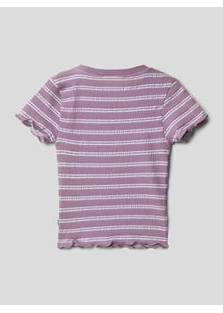 T-shirt ze wzorem w paski model ‘MARGIN’ ze sklepu Peek&Cloppenburg  w kategorii Bluzki dziewczęce - zdjęcie 158650818
