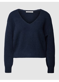 Sweter z prążkowaną fakturą ze sklepu Peek&Cloppenburg  w kategorii Swetry damskie - zdjęcie 158653276