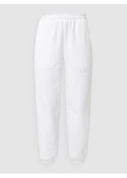 Spodnie dresowe z bawełny PUMA x VOGUE ze sklepu Peek&Cloppenburg  w kategorii Spodnie damskie - zdjęcie 158654208
