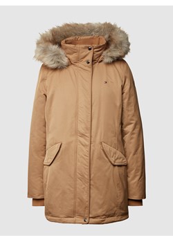 Płaszcz z obszyciem ze sztucznego futra ze sklepu Peek&Cloppenburg  w kategorii Płaszcze damskie - zdjęcie 158656266