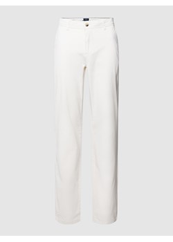 Spodnie z fakturowanym wzorem ze sklepu Peek&Cloppenburg  w kategorii Spodnie męskie - zdjęcie 158659458