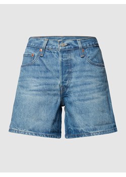 Szorty jeansowe z bawełny ze sklepu Peek&Cloppenburg  w kategorii Szorty - zdjęcie 158663969