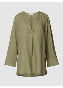 Bluzka z lnu model ‘PANTELLERIA’ ze sklepu Peek&Cloppenburg  w kategorii Bluzki damskie - zdjęcie 158665426