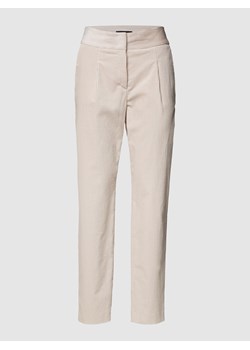 Spodnie sztruksowe z bawełny ze sklepu Peek&Cloppenburg  w kategorii Spodnie damskie - zdjęcie 158684046