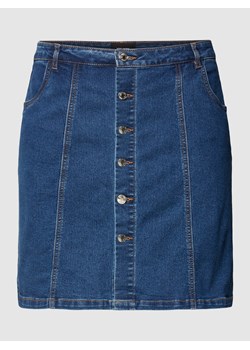 Spódnica jeansowa PLUS SIZE z listwą guzikową model ‘PETRA’ ze sklepu Peek&Cloppenburg  w kategorii Spódnice - zdjęcie 158689596