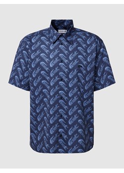 Koszula casualowa z nadrukiem z logo ze sklepu Peek&Cloppenburg  w kategorii Koszule męskie - zdjęcie 158691108