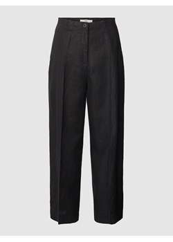Spodnie z zakładkami w pasie ze sklepu Peek&Cloppenburg  w kategorii Spodnie damskie - zdjęcie 158705985