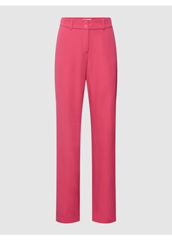 Spodnie z zaznaczonymi kieszeniami z tyłu model ‘MYA’ ze sklepu Peek&Cloppenburg  w kategorii Spodnie damskie - zdjęcie 158725356