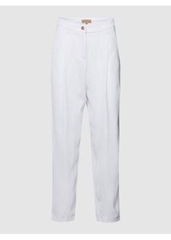 Spodnie materiałowe z bocznymi,wpuszczanymi kieszeniami ze sklepu Peek&Cloppenburg  w kategorii Spodnie damskie - zdjęcie 158728119