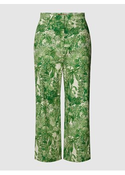 Spodnie ze wzorem na całej powierzchni model ‘CALERNO’ ze sklepu Peek&Cloppenburg  w kategorii Spodnie damskie - zdjęcie 158729177