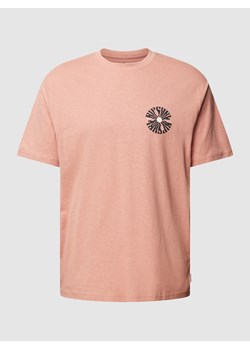 T-shirt z detalem z logo model ‘PSYCHE CIRCLES’ ze sklepu Peek&Cloppenburg  w kategorii T-shirty męskie - zdjęcie 158729777