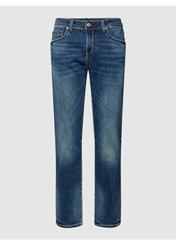 Jeansy o kroju straight fit z dodatkiem streczu model ‘Gordan’ ze sklepu Peek&Cloppenburg  w kategorii Jeansy męskie - zdjęcie 158731338