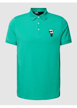 Koszulka polo z krótką listwą guzikową ze sklepu Peek&Cloppenburg  w kategorii T-shirty męskie - zdjęcie 158738837