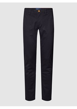Spodnie materiałowe z wpuszczanymi kieszeniami w stylu francuskim model ‘NATAN’ ze sklepu Peek&Cloppenburg  w kategorii Spodnie męskie - zdjęcie 158743425