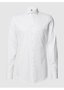 Koszula biznesowa o kroju Slim Fit z bawełny ze sklepu Peek&Cloppenburg  w kategorii Koszule męskie - zdjęcie 158753328