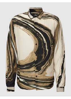 Bluzka jedwabna z nadrukiem na całej powierzchni model ‘CHEMISE’ ze sklepu Peek&Cloppenburg  w kategorii Koszule męskie - zdjęcie 158758495