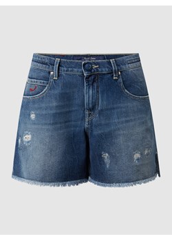Szorty jeansowe z bawełny model ‘Gwen’ ze sklepu Peek&Cloppenburg  w kategorii Szorty - zdjęcie 158761097