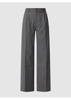 Spodnie z zakładkami w pasie z wysokim stanem i dodatkiem wiskozy ze sklepu Peek&Cloppenburg  w kategorii Spodnie damskie - zdjęcie 158780139