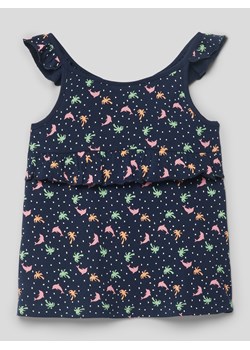 Top na ramiączkach ze wzorem na całej powierzchni ze sklepu Peek&Cloppenburg  w kategorii Bluzki dziewczęce - zdjęcie 158782678