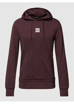 Bluza z kapturem z nadrukiem z logo ze sklepu Peek&Cloppenburg  w kategorii Bluzy męskie - zdjęcie 158782785