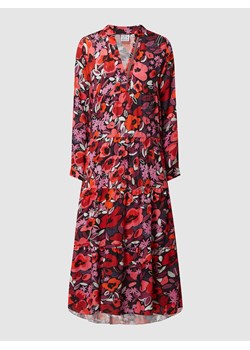 Długa sukienka ze wzorem na całej powierzchni ze sklepu Peek&Cloppenburg  w kategorii Sukienki - zdjęcie 158784765