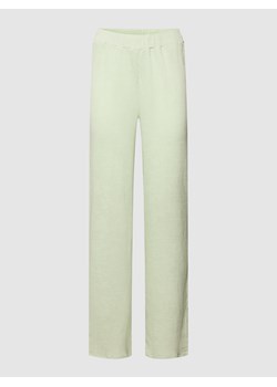 Spodnie z efektem prążkowania model ‘Katelynn’ ze sklepu Peek&Cloppenburg  w kategorii Spodnie damskie - zdjęcie 158786626