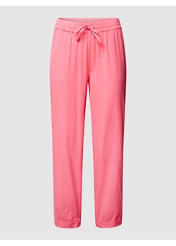 Spodnie materiałowe z dodatkiem lnu model ‘Maddie’ ze sklepu Peek&Cloppenburg  w kategorii Spodnie damskie - zdjęcie 158786875