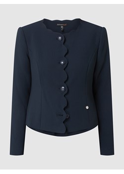Krótki żakiet z falistym dołem ze sklepu Peek&Cloppenburg  w kategorii Marynarki damskie - zdjęcie 158788337