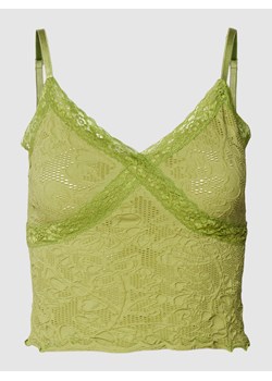 Top krótki model ‘Seamless Cross Lace’ ze sklepu Peek&Cloppenburg  w kategorii Bluzki damskie - zdjęcie 158791219