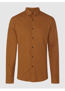 Koszula flanelowa o kroju casual slim fit z bawełny model ‘Tromsoe’ ze sklepu Peek&Cloppenburg  w kategorii Koszule męskie - zdjęcie 158794115