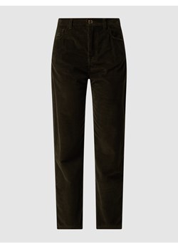 Spodnie sztruksowe o kroju mom fit z bawełny ze sklepu Peek&Cloppenburg  w kategorii Spodnie damskie - zdjęcie 158807457