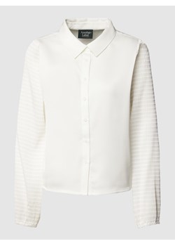 Bluzka koszulowa z fakturowanym wzorem model ‘Macy’ ze sklepu Peek&Cloppenburg  w kategorii Koszule damskie - zdjęcie 158810318