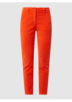 Spodnie sztruksowe kroju slim fit z dodatkiem streczu ze sklepu Peek&Cloppenburg  w kategorii Spodnie damskie - zdjęcie 158811039