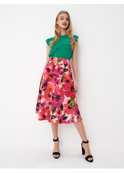 Mohito - Bawełniana spódnica midi - Różowy ze sklepu Mohito w kategorii Spódnice - zdjęcie 158825595