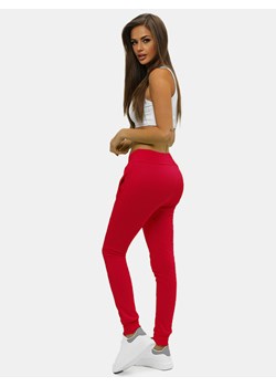 Women's Sweatpants - dark red OZONEE JS/CK01/59Z - Men's Clothing