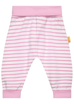 Steiff Spodnie w kolorze różowo-białym ze sklepu Limango Polska w kategorii Odzież dla niemowląt - zdjęcie 158828148