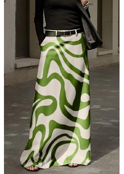 Spódnica LENABLA GREEN ze sklepu Ivet Shop w kategorii Spódnice - zdjęcie 158847386