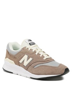 Sneakersy New Balance CM997HVD Brązowy ze sklepu eobuwie.pl w kategorii Buty sportowe męskie - zdjęcie 158855586