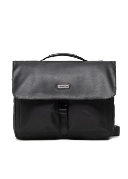 Torba na laptopa Lanetti BMM-U-079-10-08 Black ze sklepu eobuwie.pl w kategorii Torby na laptopa - zdjęcie 158857605