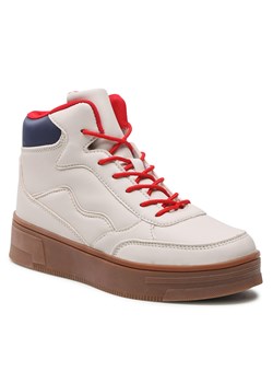 Sneakersy Nylon Red WAG1152105A-02 Red ze sklepu eobuwie.pl w kategorii Buty sportowe damskie - zdjęcie 158861395