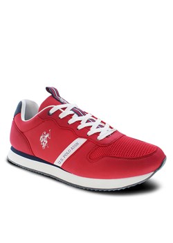 Sneakersy U.S. Polo Assn. Nobil NOBIL009 RED001 ze sklepu eobuwie.pl w kategorii Buty sportowe męskie - zdjęcie 158864986