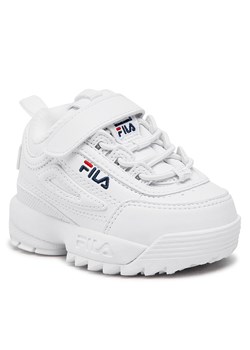 Sneakersy Fila Disruptor E Infants 1011298.1FG White ze sklepu eobuwie.pl w kategorii Buciki niemowlęce - zdjęcie 158871315