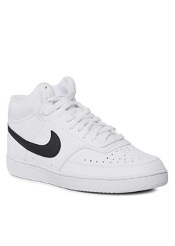 Buty Nike Court Vision Mid Nn DN3577 101 White/Black/White ze sklepu eobuwie.pl w kategorii Buty sportowe damskie - zdjęcie 158872806