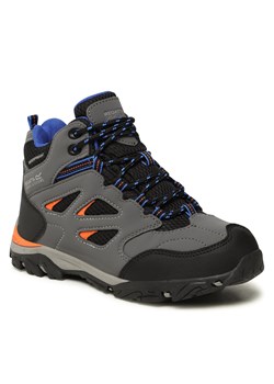 Trekkingi Regatta Holcombe Iep Mid Jnr RKF573 Briar/Blaze Orange 44Z ze sklepu eobuwie.pl w kategorii Buty trekkingowe damskie - zdjęcie 158875389